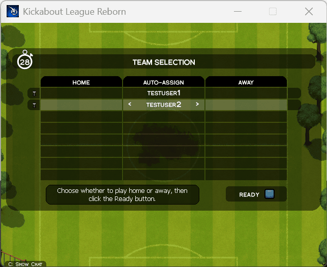 Team select